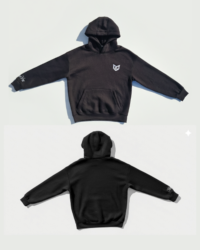 Premium Fleece Hoodie – Minimal Logo And Signature Sleeve | MixoWear