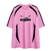 Aelfric Eden Oversized T Shirt Men 90s Shirt Unisex Streetwear Contrast Color Graphic Tees Casual Vintage Summer Tops