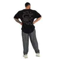 BIG SAM SPORTSWEAR COMPANY Men's Oversize T-Shirt Organic Cotton Breathable Workout, Lifting T-Shirt