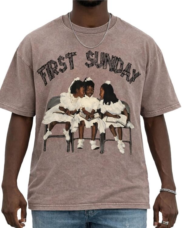 Christian Shirts for Men, Graphic Tees Shirt Unisex Oversized Jesus T-Shirt Acid Wash Vintage Streetwear Top