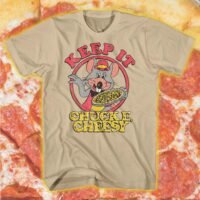 Chuck E Cheese T-Shirt Men's Keep It Cheesy Adult Big and Tall Tee