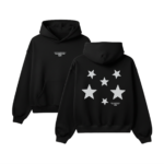 CULT STARS BLACK HOOD