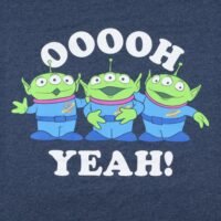 Disney Toy Story T-Shirt Men's Big and Tall Green Alien Oooh Yeah Adult Tee