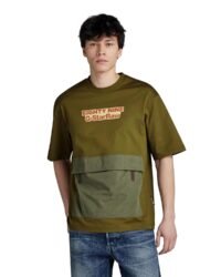 G-Star Men's Boxy Oversized Short Sleeve T-Shirt