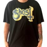 Ghost Band Classic Logo Oversized Boxy Fit T-Shirt Officially Licensed
