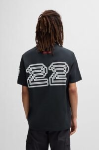 Hugo Men's Tsunoda Graphic F1 2025 Racing Bull Fan T-Shirt