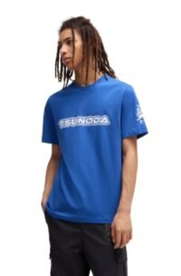 Hugo Men's Tsunoda Graphic F1 2025 Racing Bull Fan T-Shirt