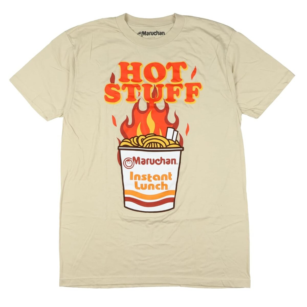Maruchan Instant Lunch T-Shirt Men's Hot Stuff Big and Tall Adult Tee