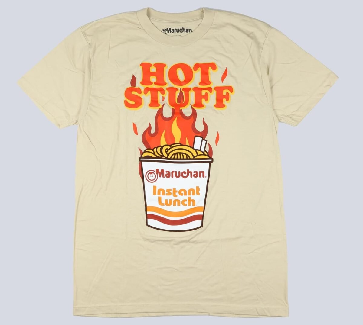Maruchan Instant Lunch T-Shirt Men's Hot Stuff Big and Tall Adult Tee