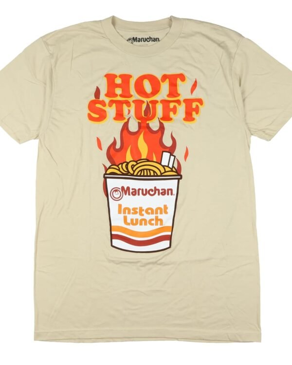 Maruchan Instant Lunch T-Shirt Men's Hot Stuff Big and Tall Adult Tee
