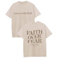 Mens Christian Shirts Trust in The Lord Shirt Jesus Religious Tees Oversized Acid Wash Graphic Tshirt