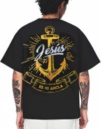 Mens Graphic Tees Vintage Oversized T Shirts for Men Letter Print Casual Crewneck Cotton Top Short Sleeve Streetwear, Black