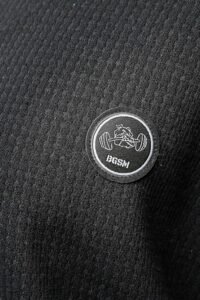 Men's Oversize T-Shirt, Bodybuilding, Lifting Cardio Rag Top Thick Fabric Textured Active T-Shirt