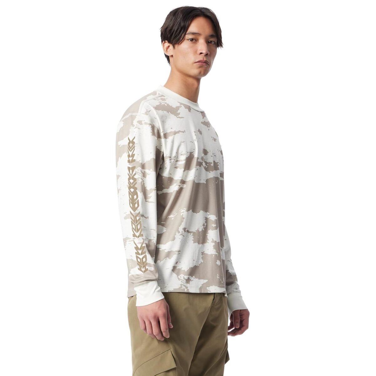 Men's Performance Quick Dry Long Sleeve Oversized Tee Shirt Standard