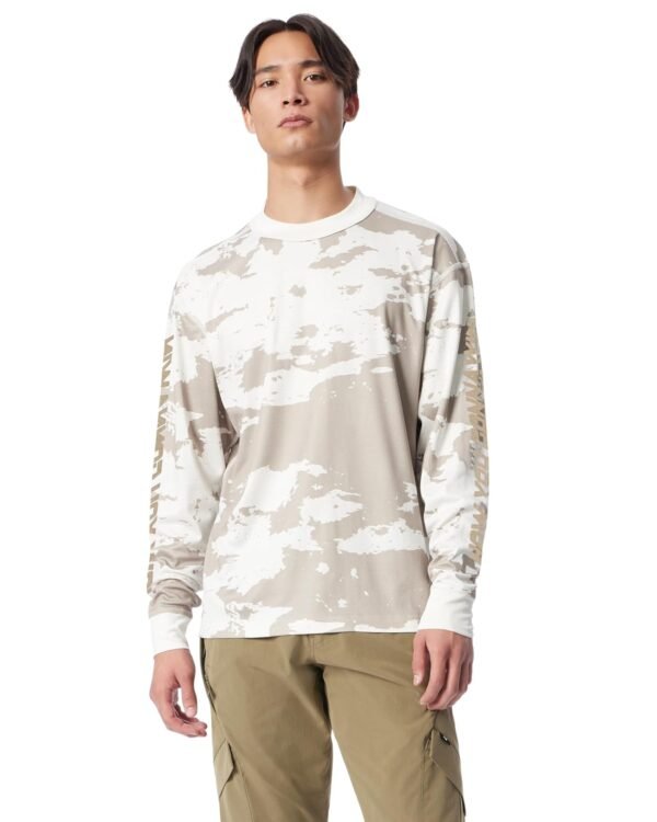 Men's Performance Quick Dry Long Sleeve Oversized Tee Shirt Standard