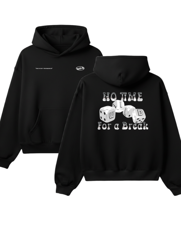 NO TIME HOOD BLACK