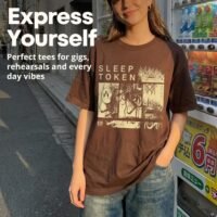 Sleep Token DYWTYLM Men's Oversized Premium Quality T-Shirt