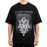 Sleep Token Give Band Logo Limited Edition 999 Only Oversized Boxy T Shirt