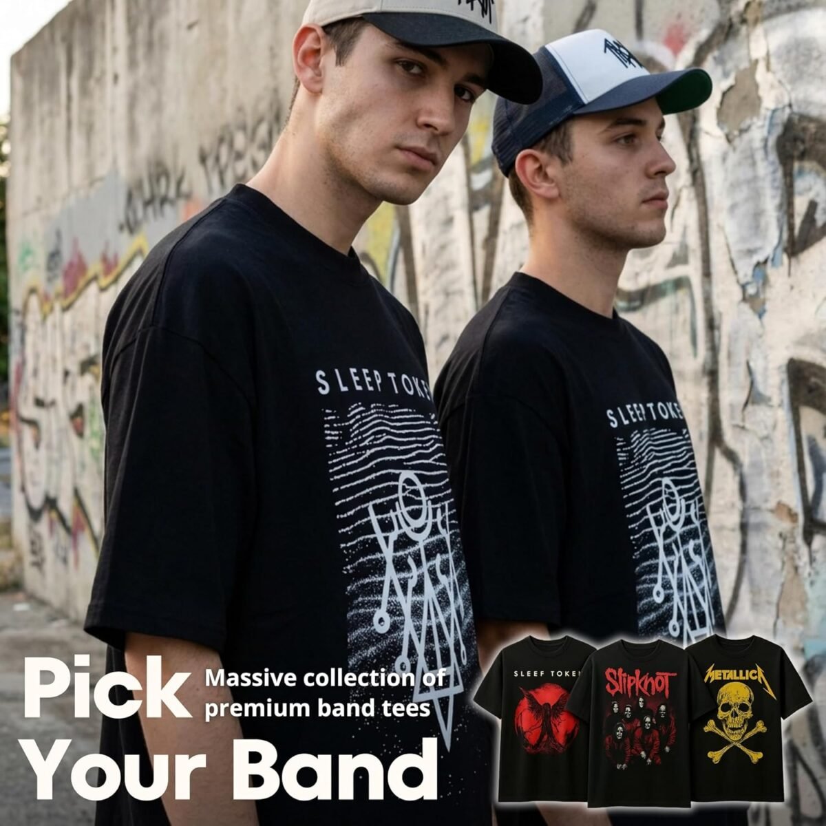 Sleep Token Give Band Logo Limited Edition 999 Only Oversized Boxy T Shirt