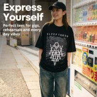 Sleep Token Give Band Logo Limited Edition 999 Only Oversized Boxy T Shirt