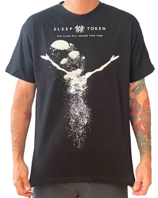 Sleep Token Underwater Tomb Men's Oversized Premium Quality T-Shirt