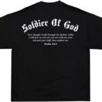 T-Shirt Pump Cover for Gym and Training, 220G Cotton Oversized Shirt with Acid Wash Black Finish