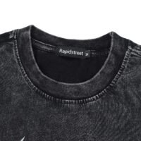 T-Shirt Streetwear Aesthetic Graphic Eyes Relaxed Tee Shirt Men Unisex