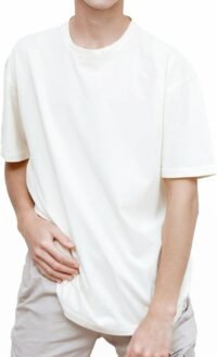 T-TAM Unisex Oversized T-Shirt for Women & Men - 100% Soft Cotton Crew Neck Short Sleeve - Basic Tee Shirt - Casual Summer Trendy Clothes