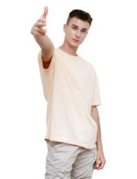 T-TAM Unisex Oversized T-Shirt for Women & Men - 100% Soft Cotton Crew Neck Short Sleeve - Basic Tee Shirt