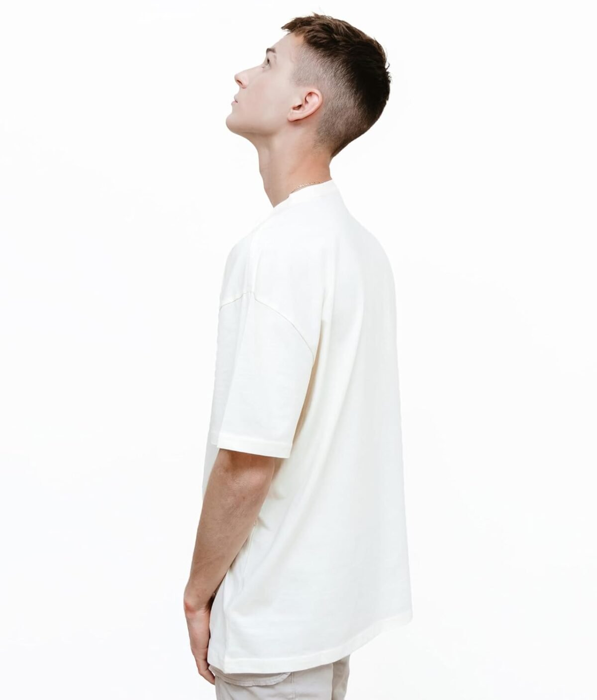 T-TAM Unisex Oversized T-Shirt for Women & Men - 100% Soft Cotton Crew Neck Short Sleeve - Basic Tee Shirt - Casual Summer Trendy Clothes