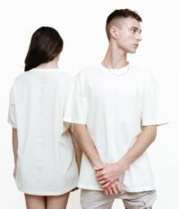 T-TAM Unisex Oversized T-Shirt for Women & Men - 100% Soft Cotton Crew Neck Short Sleeve - Basic Tee Shirt - Casual Summer Trendy Clothes