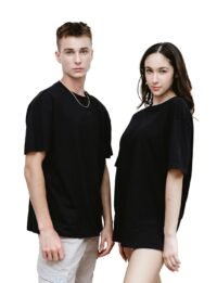 T-TAM Unisex Oversized T-Shirt for Women & Men - 100% Soft Cotton Crew Neck Short Sleeve - Basic Tee Shirt