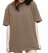 T-TAM Unisex Oversized T-Shirt for Women & Men - 100% Soft Cotton Crew Neck Short Sleeve - Basic Tee Shirt
