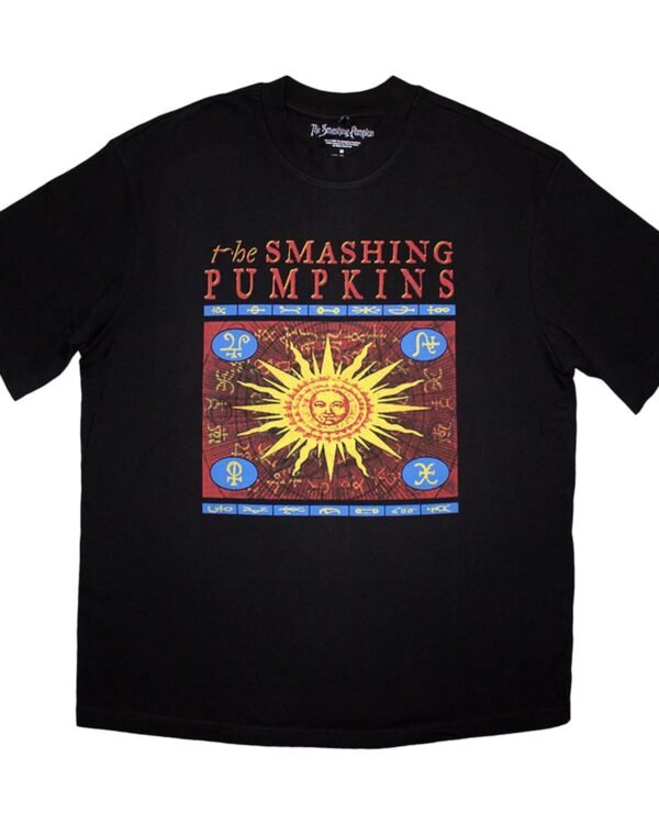 The Smashing Pumpkins Sun Logo Limited Edition 999 Only Boxy Oversized T Shirt Size L