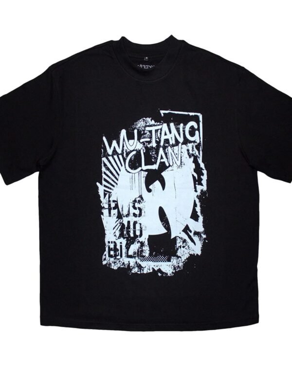 Wu-Tang Clan Graffiti Logo Limited Edition 999 Only Oversized Boxy T Shirt Size L Black