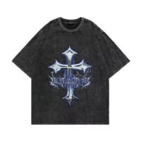 Y2K Tops Summer Casual Tee Streetwear Harajuku Top Tshirt